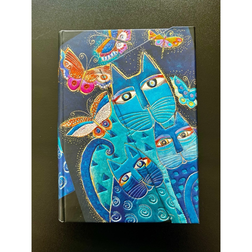 New Paperblanks journal with cat art